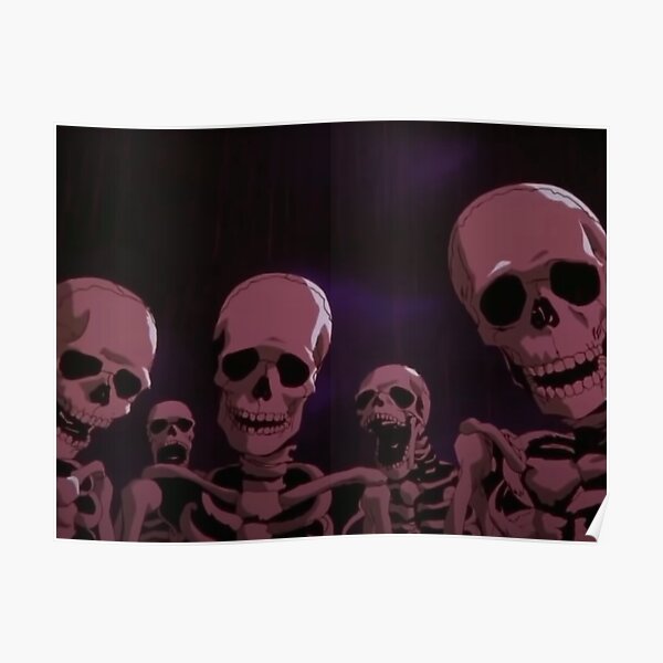 Berserk Skeletons Poster RB2701 product Offical berserk Merch