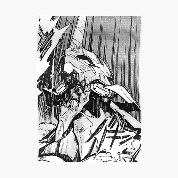 Evangelion Unit 01 Berserk Manga Poster RB2701 product Offical berserk Merch