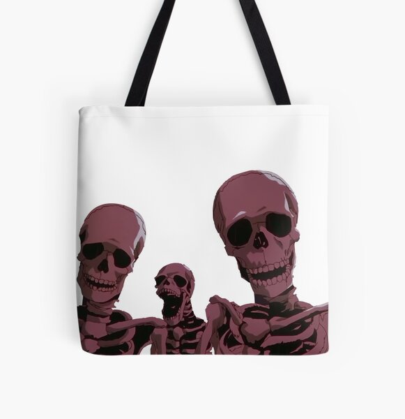 Berserk Skeletons You should have died  meme cropped All Over Print Tote Bag RB2701 product Offical berserk Merch