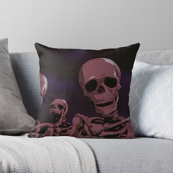 Berserk Skeletons You should have died meme Throw Pillow RB2701 product Offical berserk Merch