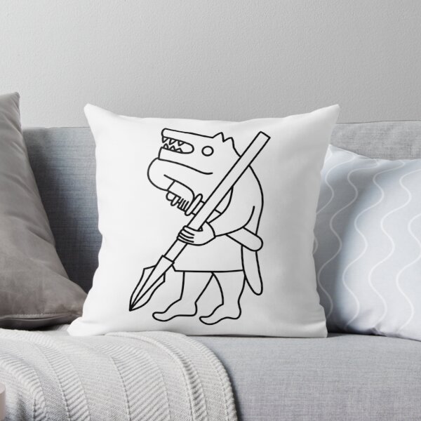 Berserker   .   Throw Pillow RB2701 product Offical berserk Merch