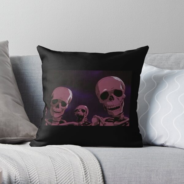 Berserk Skeletons Meme Throw Pillow RB2701 product Offical berserk Merch