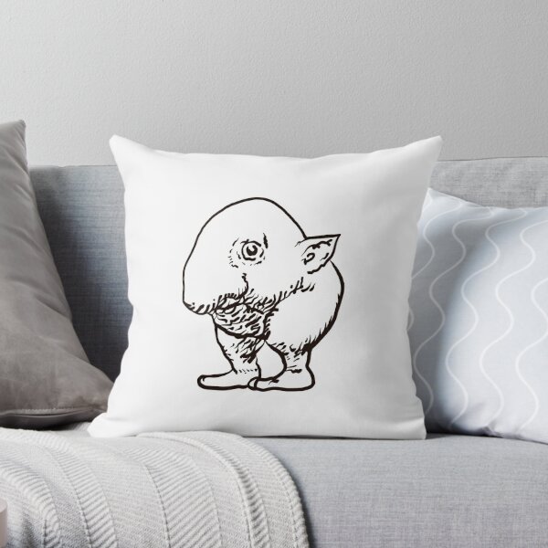 Nose Thing from Berserk Throw Pillow RB2701 product Offical berserk Merch