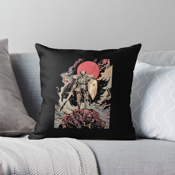 BERSERK BRAND Throw Pillow RB2701 product Offical berserk Merch