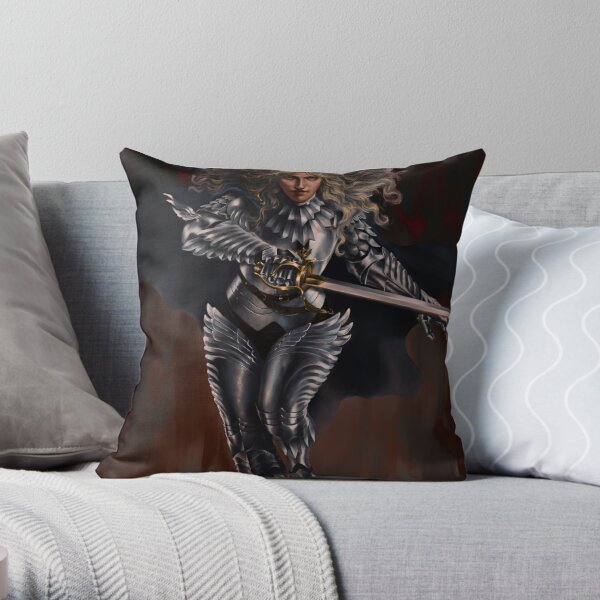 BAROQUE GRIFFITH - BERSERK Throw Pillow RB2701 product Offical berserk Merch